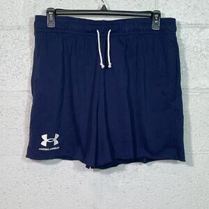 Under Armour Men's 6" Rival Terry Shorts Navy blue XL